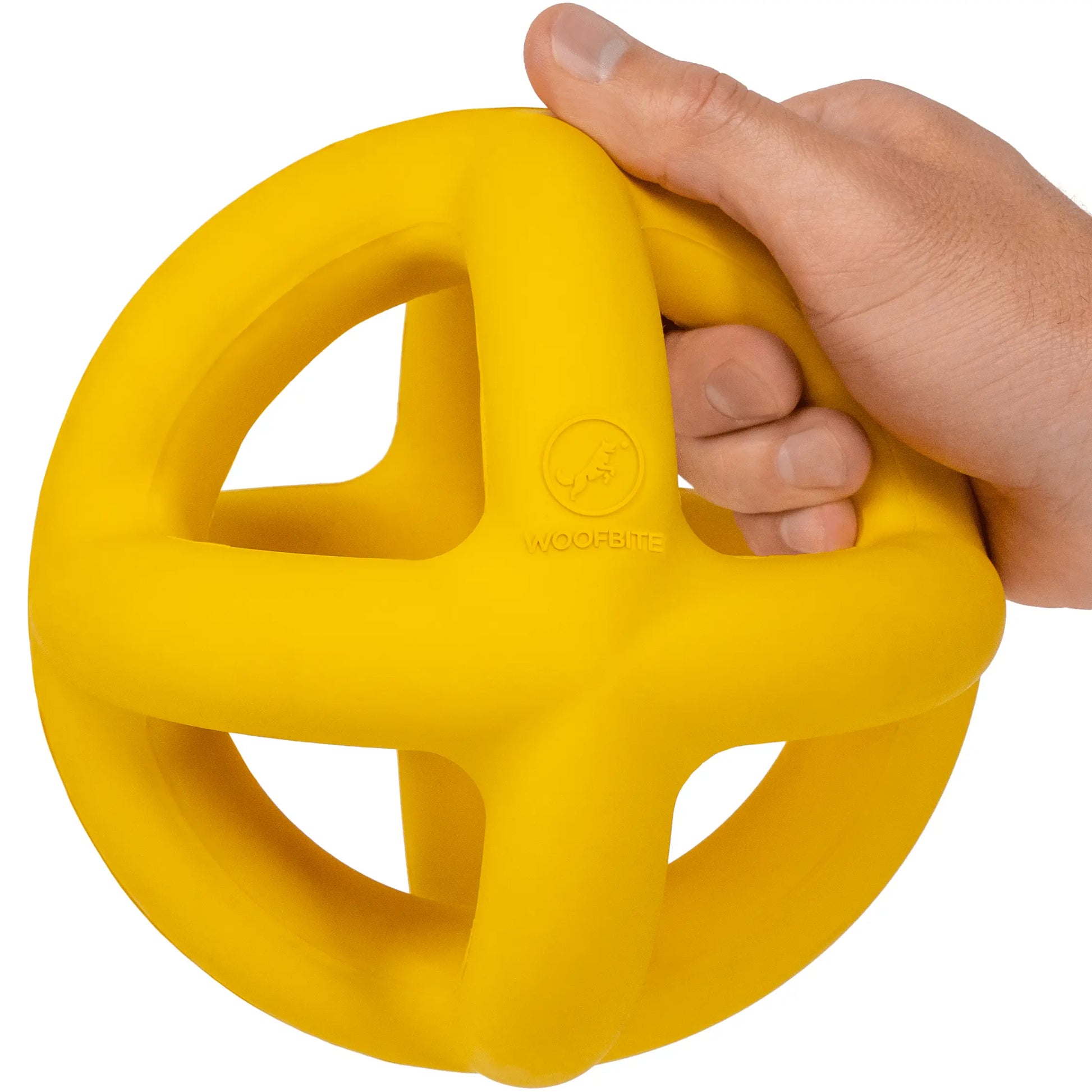 Monster K9 Giant Halo Ball – Oversized Indestructible Dog Ball for XL & Large Breed Power Chewers